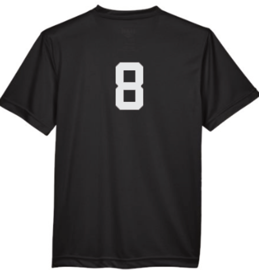 BLACK JERSEY-YOUTH SIZES