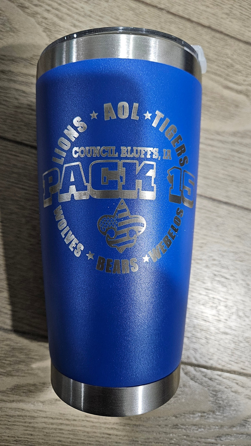 PACK 15 Tumbler Water Bottle - Personalized